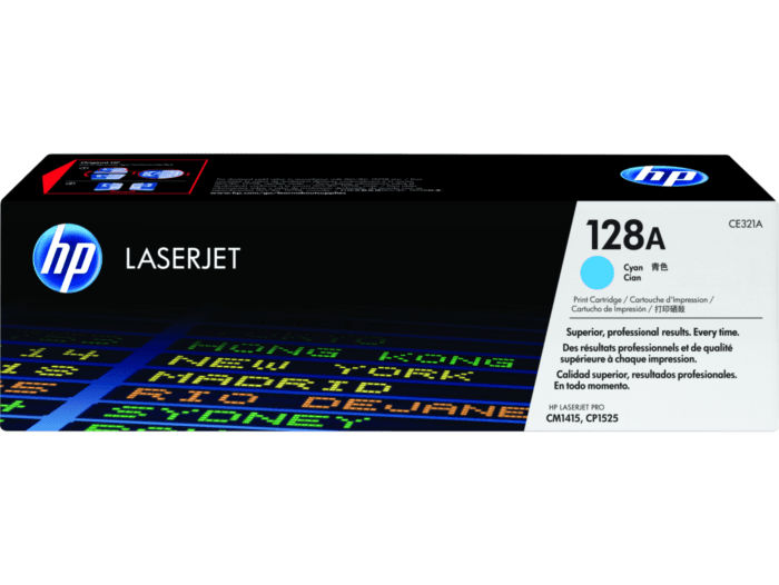 Color toner cartridge CE321A / 128A C (1300 p)
