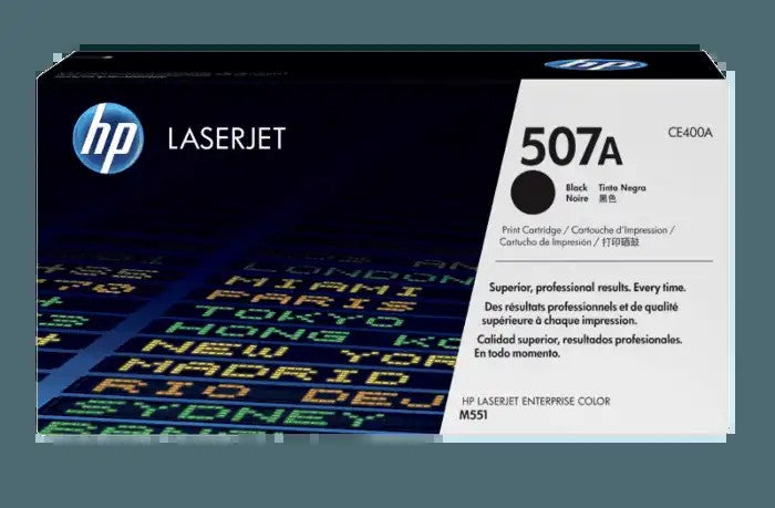 HP 507A Black Original LaserJet Toner Cartridge