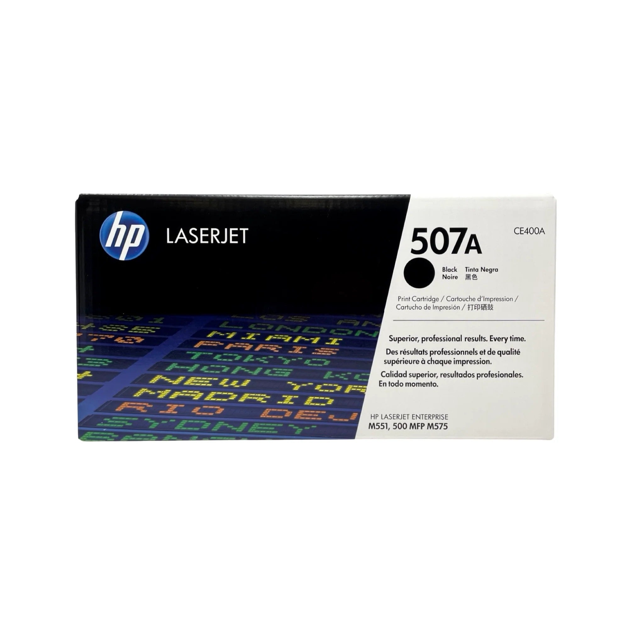 HP 507A Black Original LaserJet Toner Cartridge