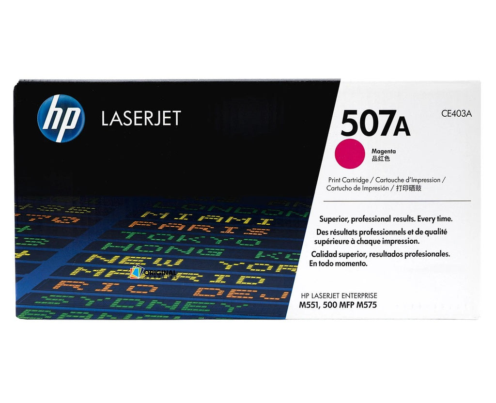 HP 507A Magenta Original LaserJet Toner Cartridge