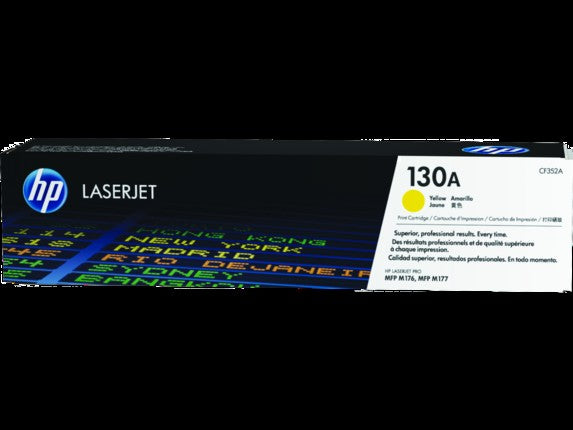 HP 130A Yellow Original LaserJet Toner Cartridge