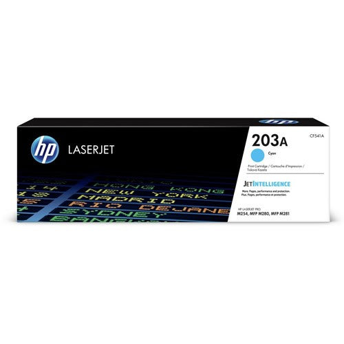 HP 203A Cyan Original LaserJet Toner Cartridge