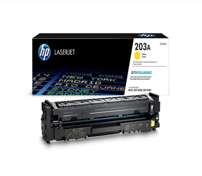 HP 203A Yellow Original LaserJet Toner Cartridge