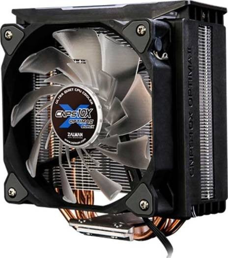 Zalman CPU cooling systemZalman CNPS10X OPTIMA II BLACK RGB, LGA1700, 2066, 2011V3, 2011, 1366, 115X, AM5, AM4, AM3, AM3+, FM2, FM2+, TDP180W