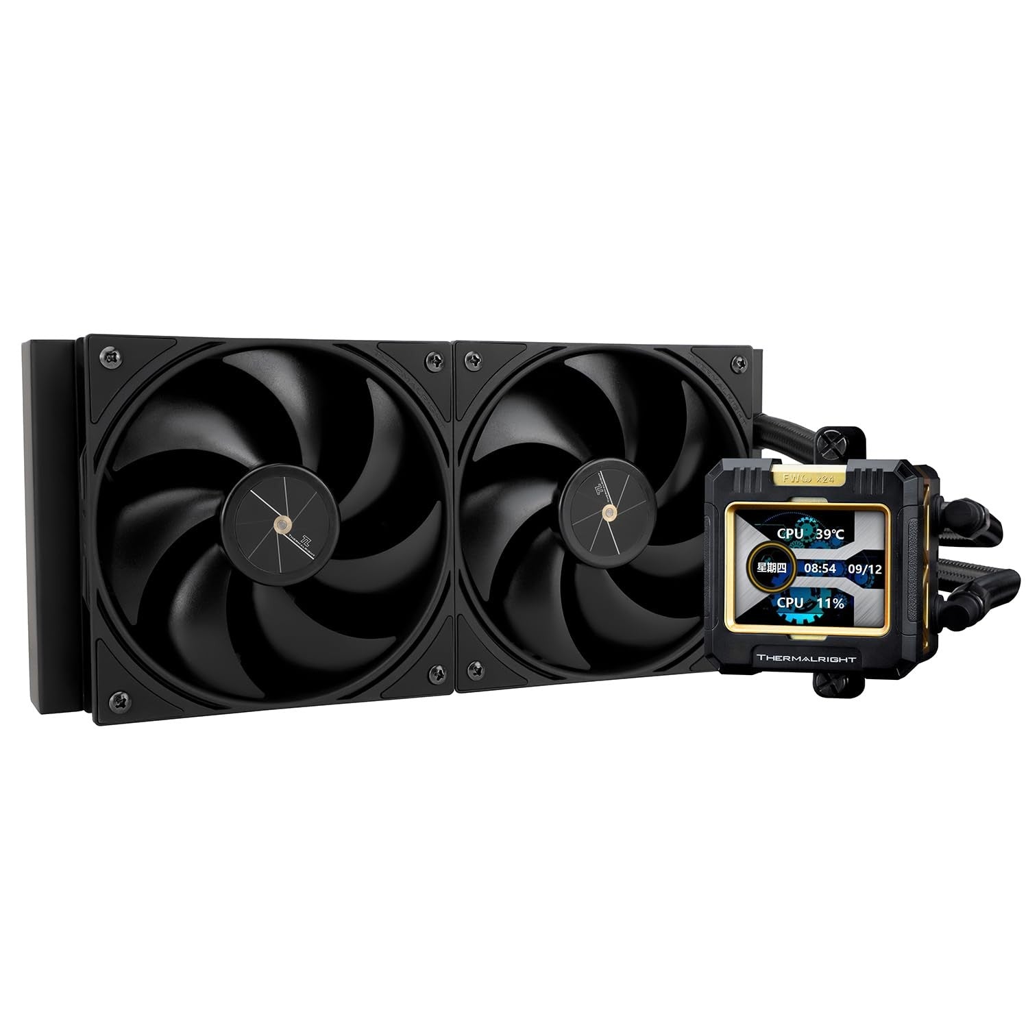Zalman CPU cooler CNPS4XBLACKV2, LGA1851, 1700, AM5, AM4, 4pin, PWM, TDP150W, black