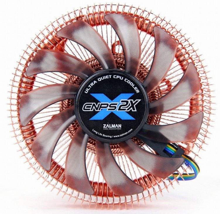 Zalman CPU cooler CNPS4X, LGA1700, 1200, 115x, AM5, AM4, AM3, 4pin, PWM, TDP150W, black