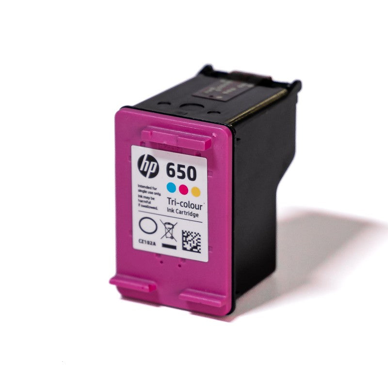 HP 650 Tri-color Original Ink Advantage Cartridge
