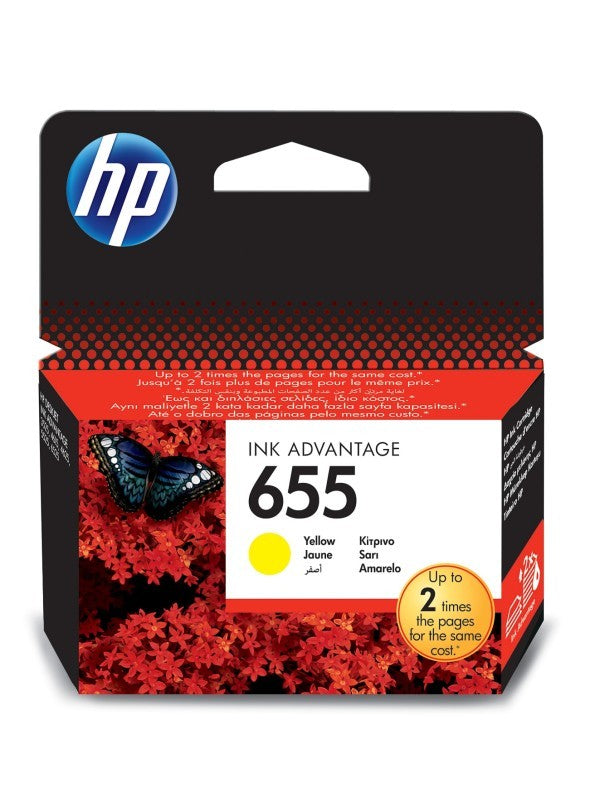 HP 655 Black Original Ink Advantage Cartridge