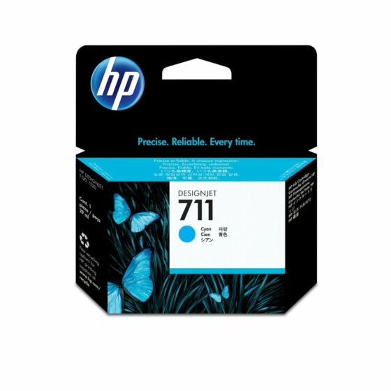 Ink cartridge HP 711 29-ml Cyan DesignJet Ink Cartridge