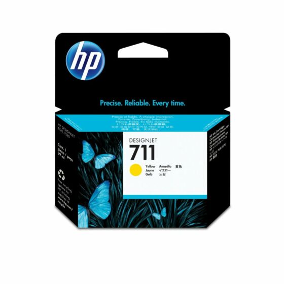 Ink cartridge HP 711 29-ml Yellow DesignJet Ink Cartridge
