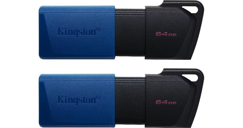 Kingston 64GBx2 USB 3.2 Type-A Gen1 DT Exodia Black Blue