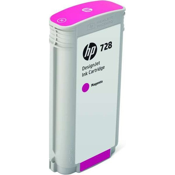HP 728 130-ml Magenta DesignJet Ink Cartridge