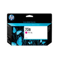 HP 728 130-ml Cyan DesignJet Ink Cartridge