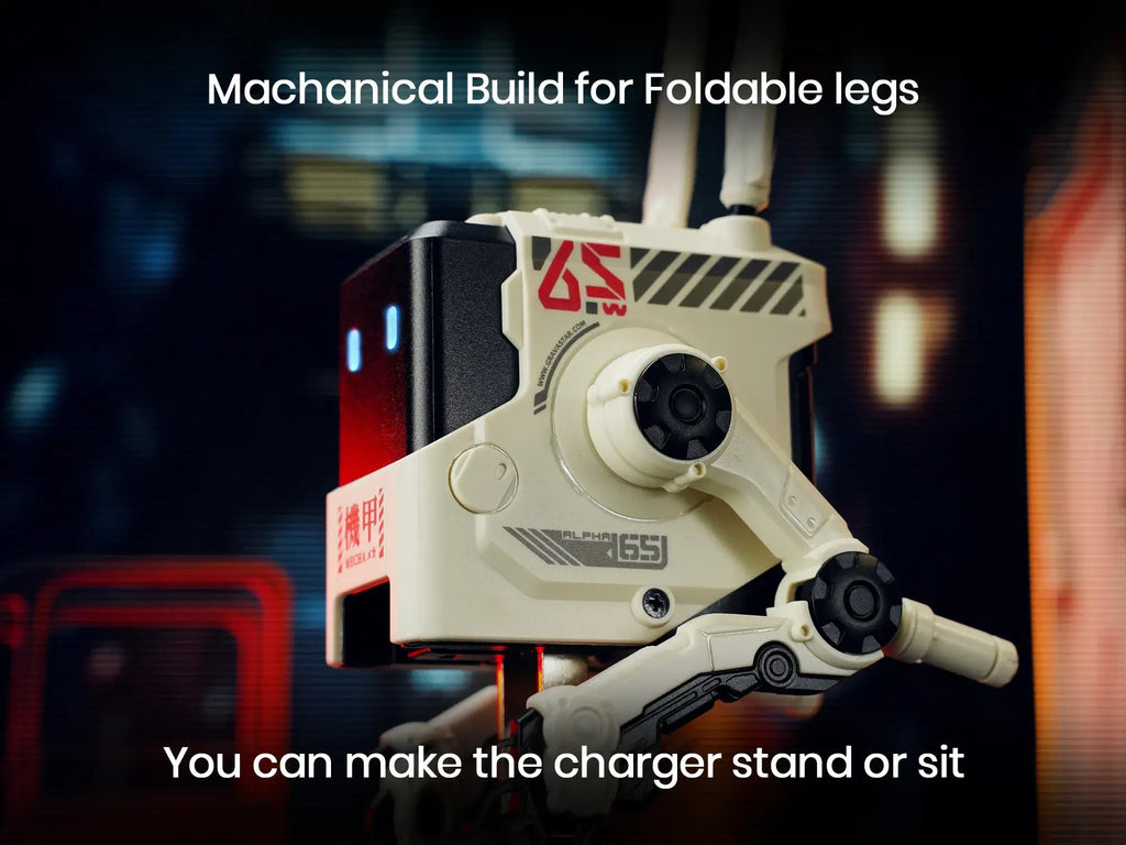 GravaStar Alpha65 65W GaN Fast Charger_EU&UK Plug_Battle-Worn Version