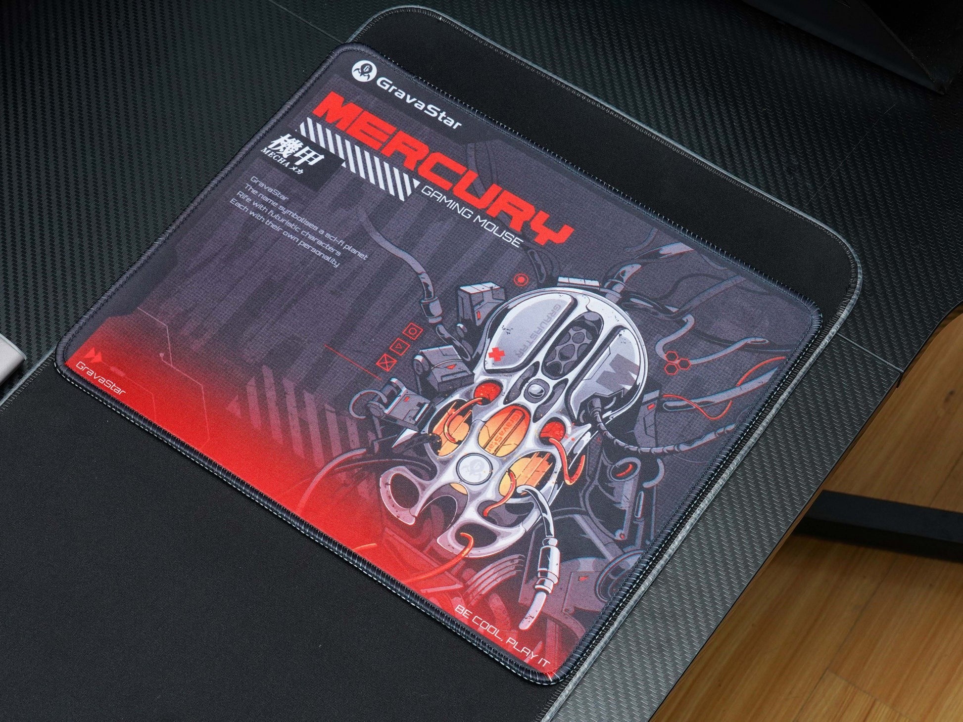 GravaStar Gaming Mouse Pad - SHARK