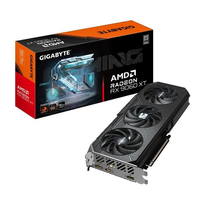 GIGABYTE Graphic Adapter Radeon 9060 XT 16GB GDDR6 OC ICE white