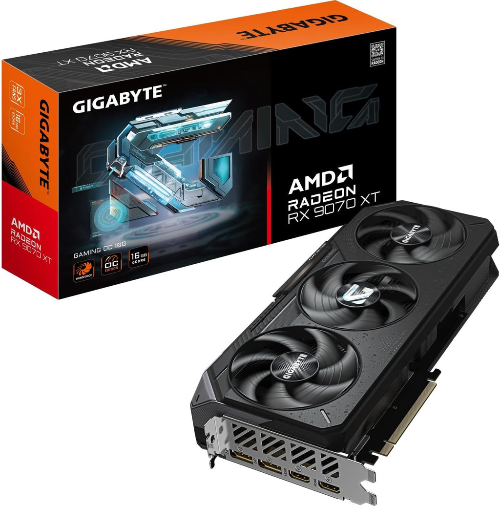 GIGABYTE Graphic Adapter Radeon RX 9070 XT 16GB GDDR6 AORUS ELITE