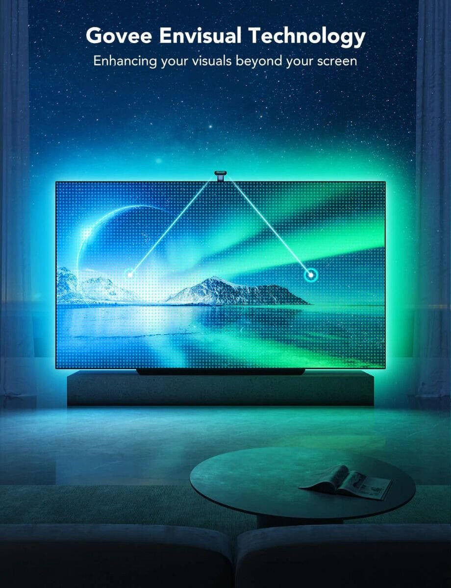 Govee Envisual TV Backlight T2 with Dual Cameras (55~65 inch)