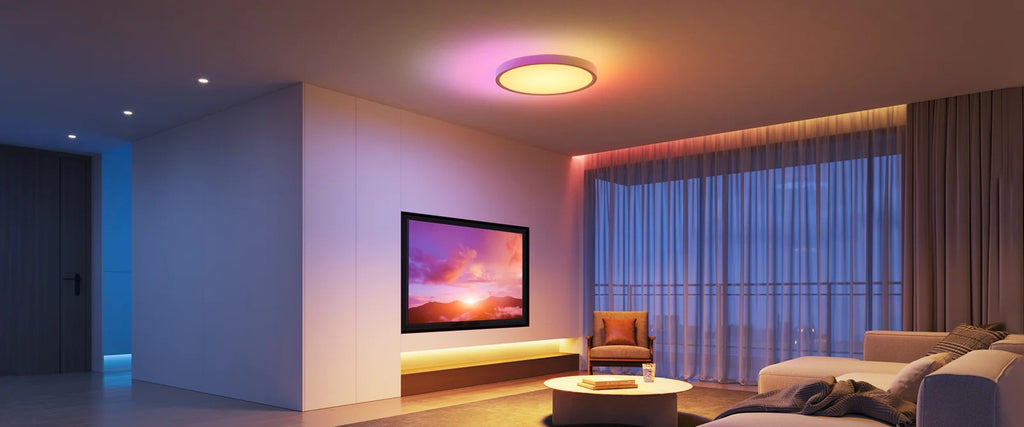 Govee H60A4 30cm Smart Square Ceiling Light, RGBWW + RGBIC, WI-FI/Bluetooth, білий