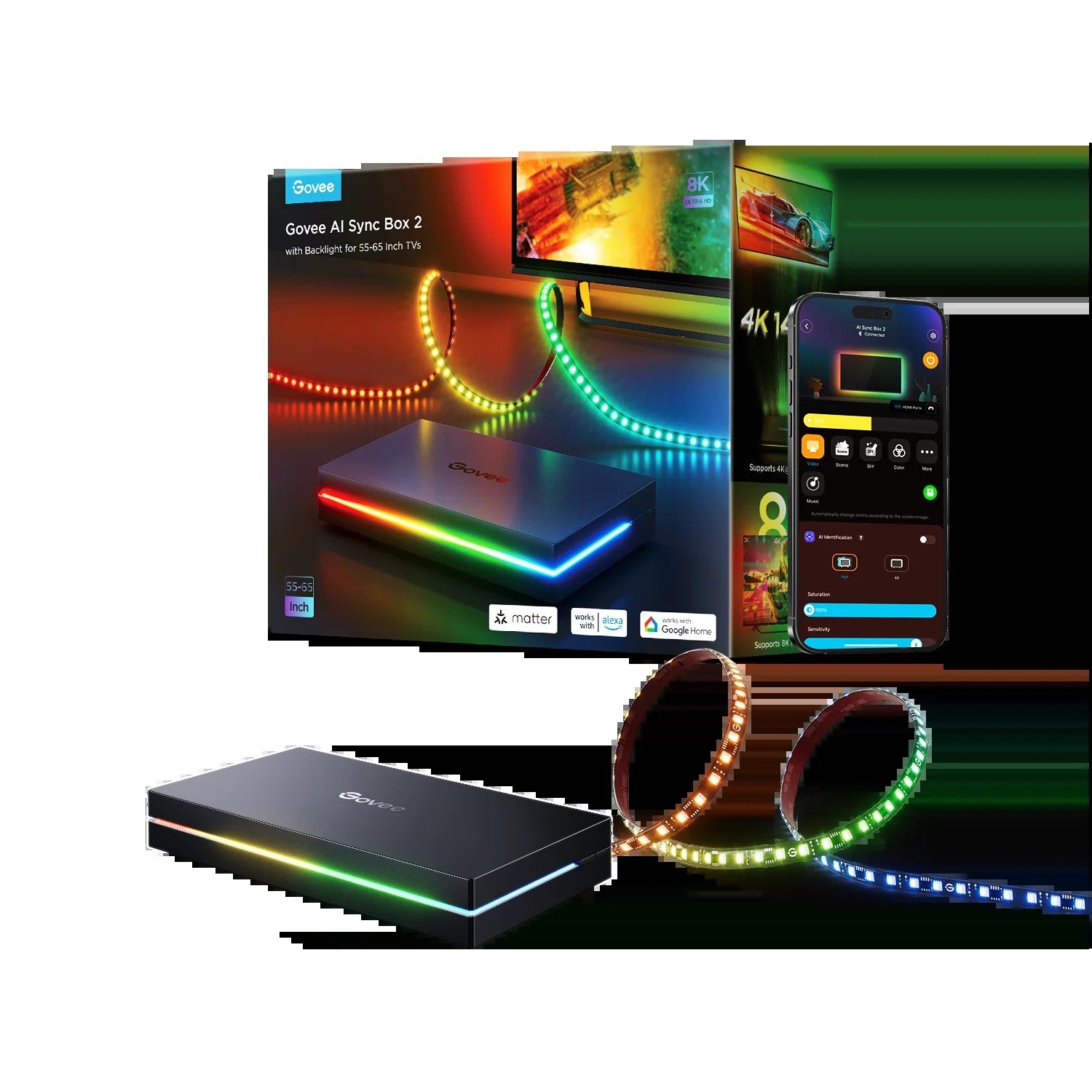 Govee AI Sync Box Kit 2 (55-65")