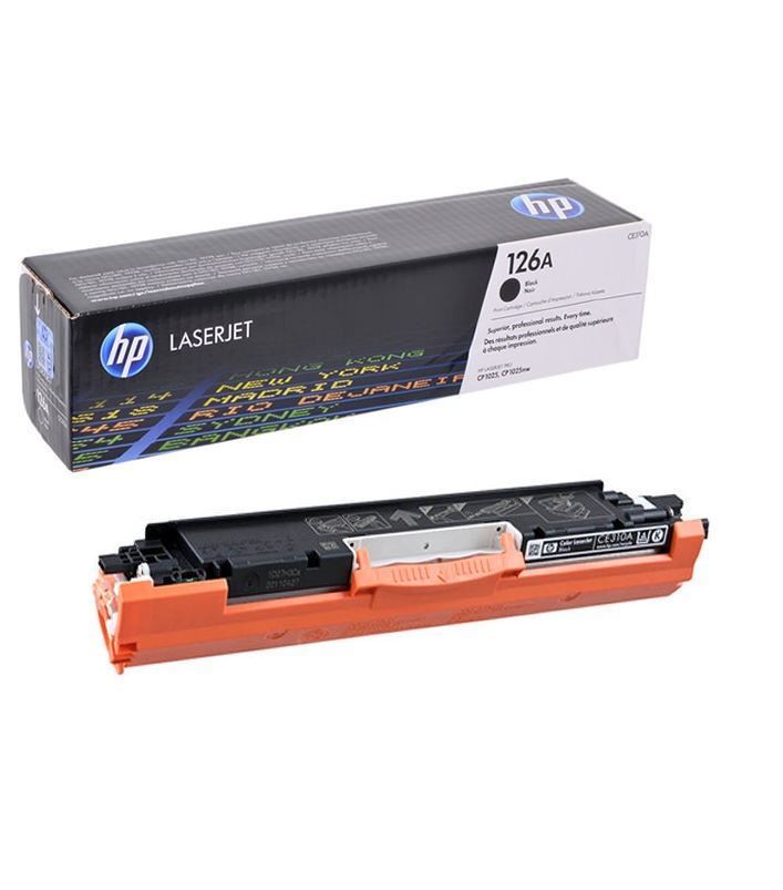 Color toner cartridge CE310A/CF350A 126A BK/130A BK (1200 p)
