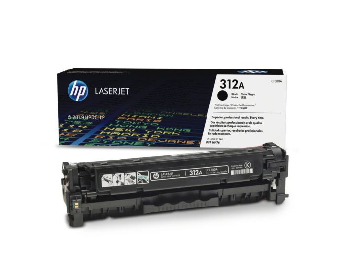 Color toner cartridge CF380A / 312 BK (2400 p)