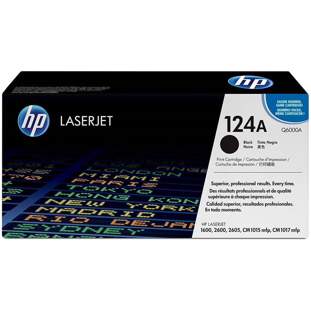 Color toner cartridge Q6000A / 124A BK (2500 p)