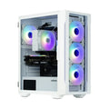 Zalman PC case I6 without PSU, 1xUSB3.0, 1xUSB2.0, 1xUSB Type-C, 4x140mm RGB, VGA 355mm, LCS ready, TG Side Panel, ATX, white
