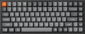 Mechanical keyboard Keychron K2 Max 84 keys, K Red, WL/BT/USB-A, RGB, black