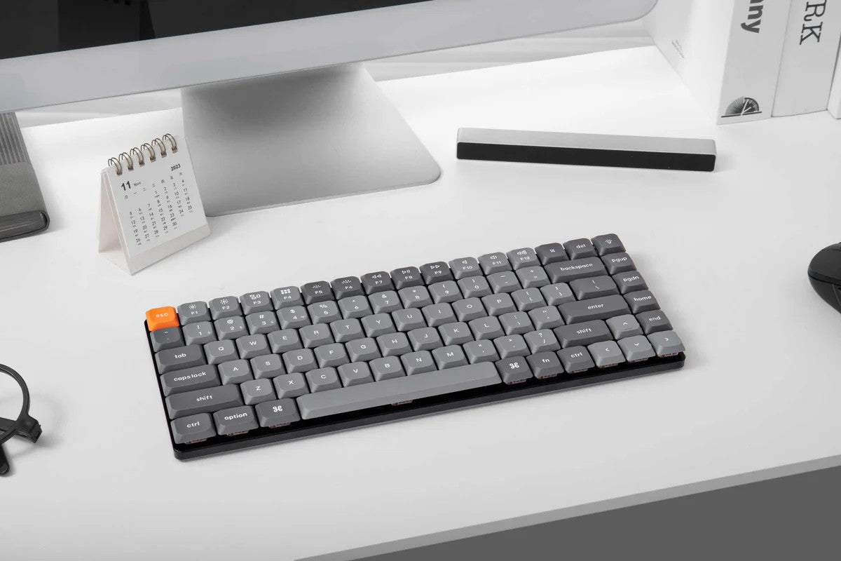 Mechanical keyboard Keychron K3 MAX 84Key, K pro Brown, WL/BT/USB-A, Hot-swap, QMK, EN, RGB