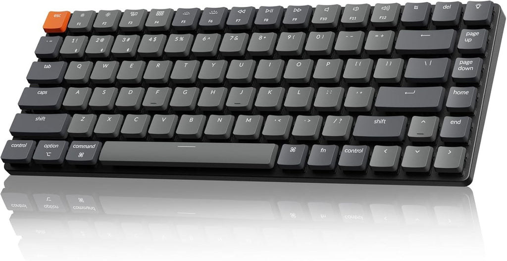 Mechanical keyboard Keychron K3 V3 84 keys, K Brown, BT/USB-A, RGB, black