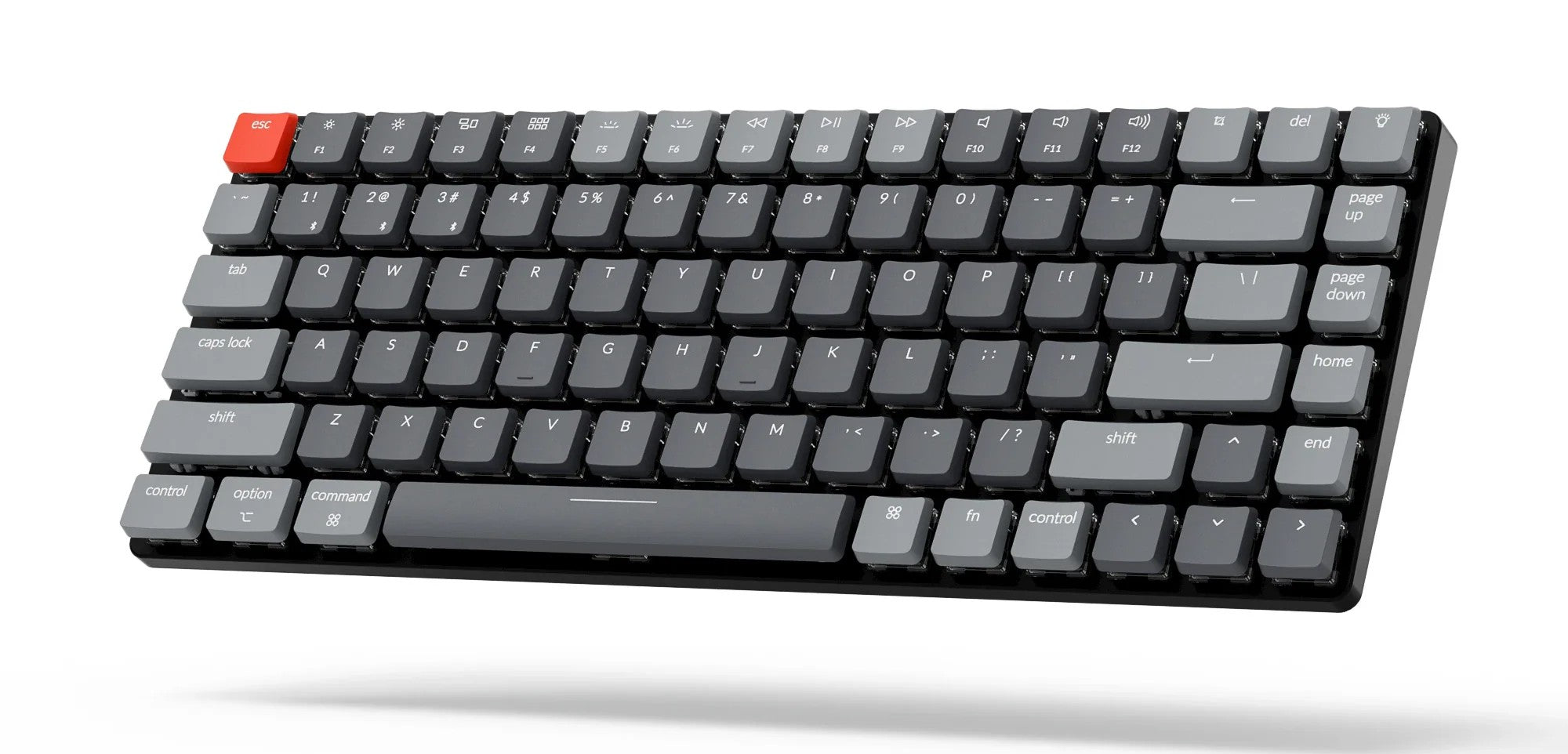 Mechanical keyboard Keychron K3 V3 84 keys, K Brown, BT/USB-A, RGB, black