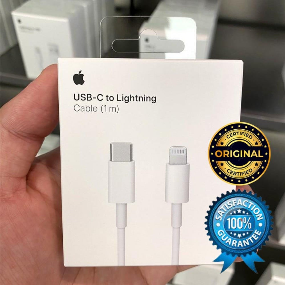 KITs USB 2.0 to Lightning cable, 2A, black, 1m