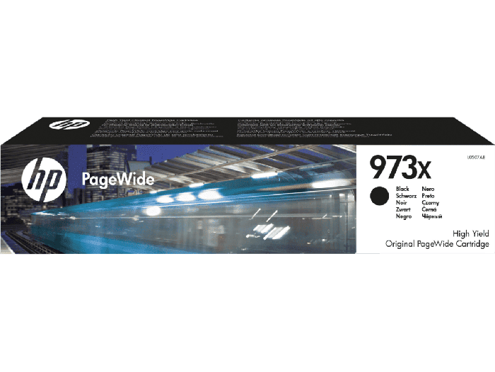 Ink cartridge HP 973X High Yield Black Original PageWide Cartridge