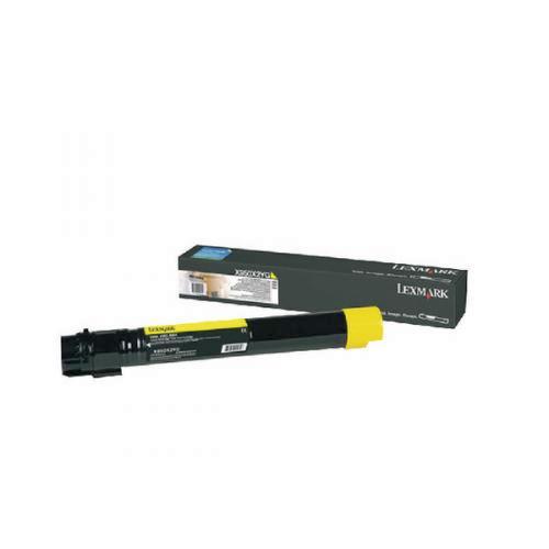 Color toner cartridge X950 Yellow -X950X2MG (22000 p)