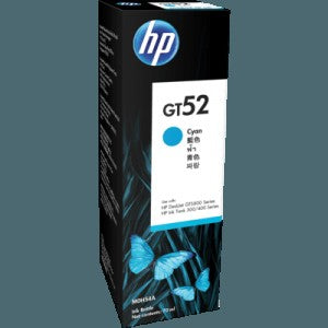 HP GT52 Cyan Original Ink Bottle