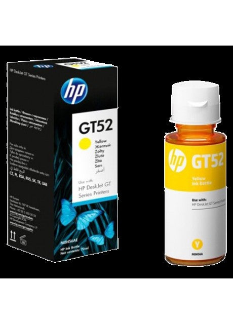 HP GT52 Yellow Original Ink Bottle