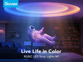 Govee 5M Neon Preinstalled Strip Light White support Matter(Homekit, Google, Alexa, Smarthings)