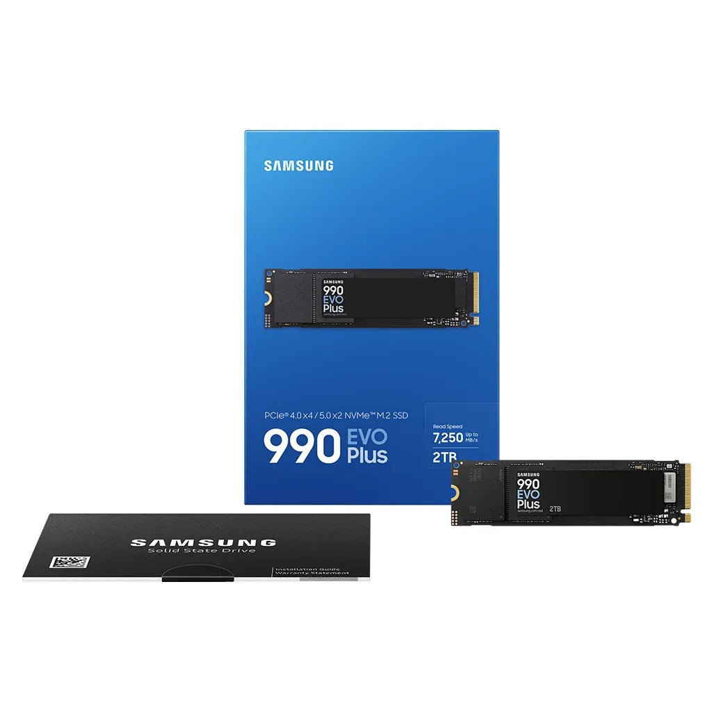 Samsung SSD 990 EVO Plus 2TB PCIe 4.0 (NVMe)