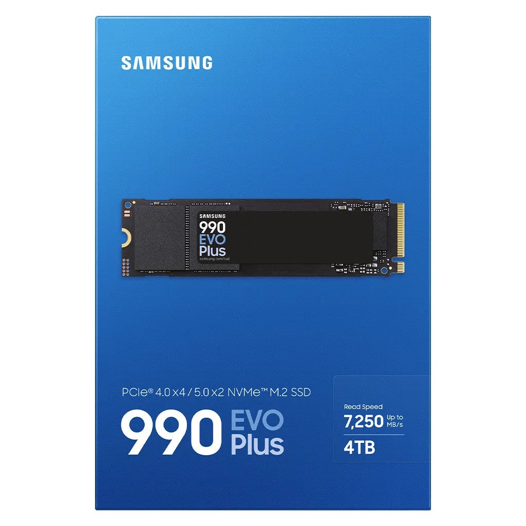 Samsung SSD 990 EVO Plus 4TB PCIe 4.0 (NVMe)