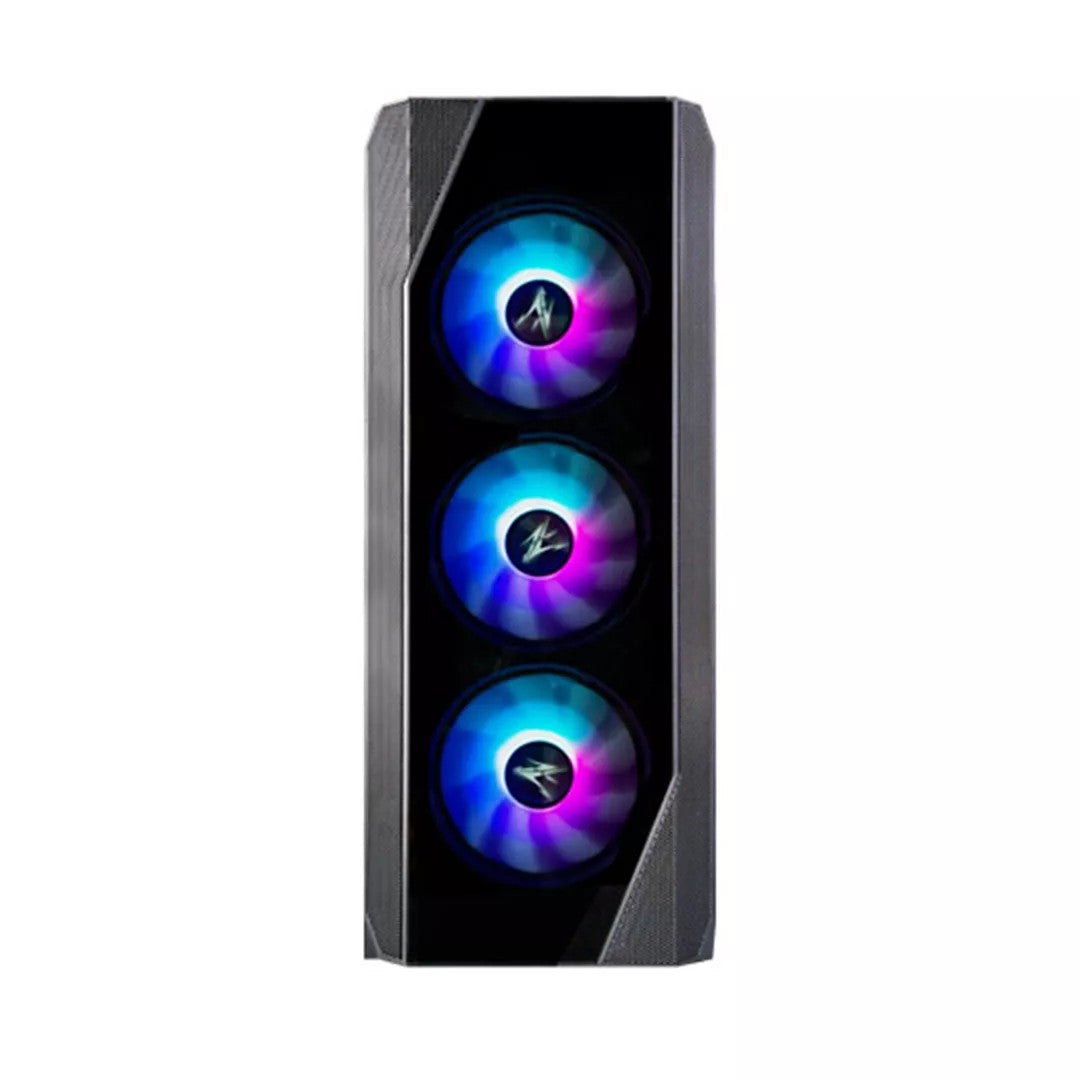 Zalman PC case N5 TF without PSU, 1xUSB3.0, 2xUSB2.0, 4x120mm RGB, VGA 365mm, LCS ready, Acrylic Side Panel, TG Front Panel, ATX, black