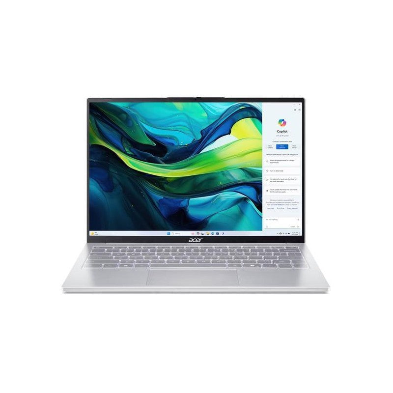 Acer Swift SFL14-53M / 14" WUXGA IPS SlimBezel / Intel® Core™ i3-1315U/ 8 GB DDR5 / 512GB PCIe NVMe / 2M FHD Camera /58Wh / None(Boot-up only) Keyboar