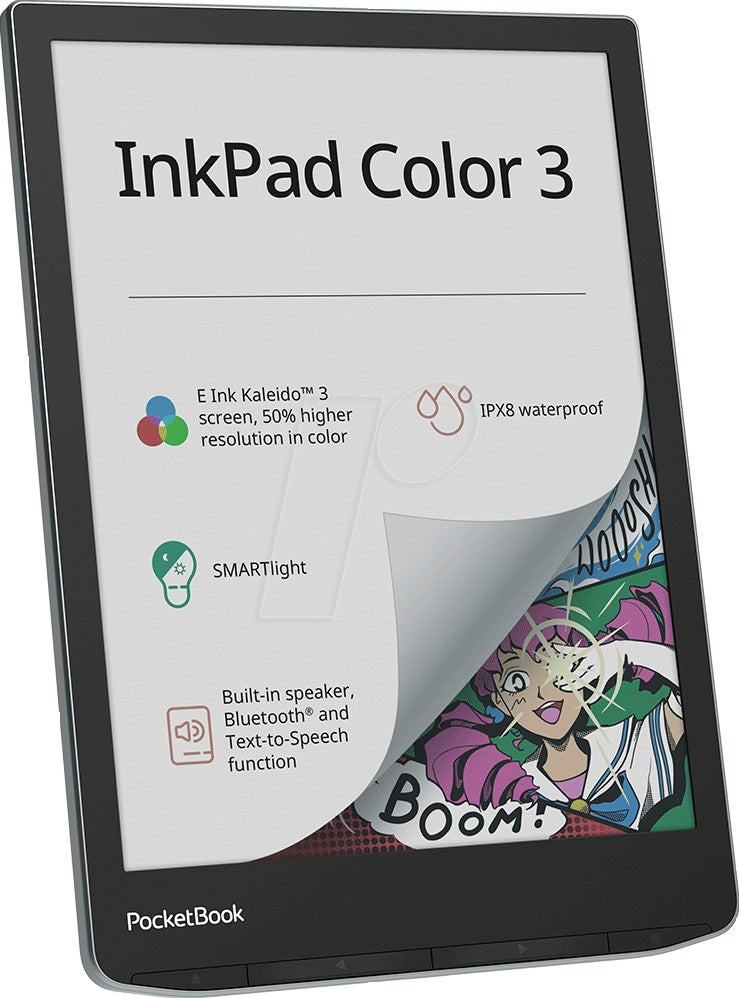 PocketBook e-reader 743K InkPad Color 3, Stormy Sea