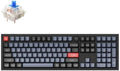 Keyboard mechanical Keychron Q6 104Key, Gateron G PRO Blue, Hot-Swap, QMK, Knob, USB-A, EN, RGB, Чорний
