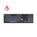 Keyboard mechanical Keychron Q6 104Key, Gateron G PRO Brown, Hot-Swap, QMK, Knob, USB-A, EN, RGB, Чорний
