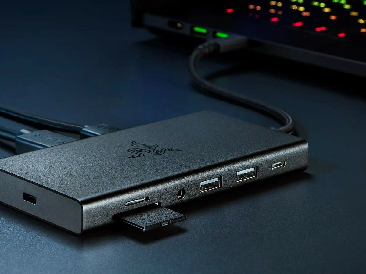 Razer Docking Station USB-C Dock, 11 Port, 7.1, black