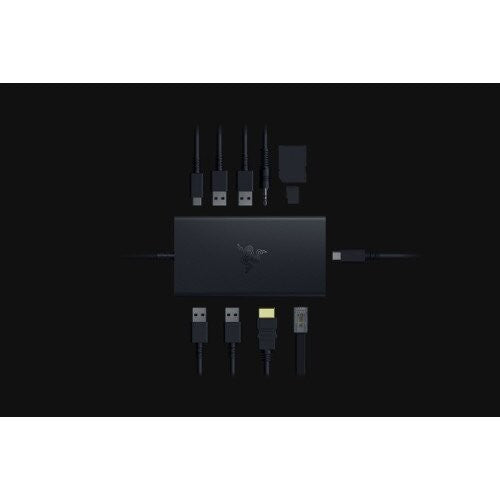 Razer Docking Station USB-C Dock, 11 Port, 7.1, black