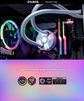 Zalman Water cooling system Reserator 5 Z24 ARGB White, LGA 1700, 1200, 2011, 2011-V3, 2066, 115x, AM5, AM4, TDP320W
