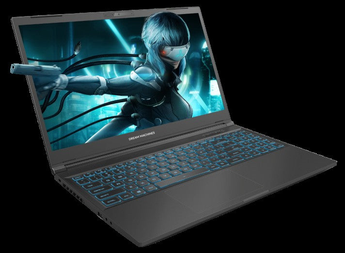Dream Machines Notebook RG4050-15 15.6FHD IPS, Intel i5-13420H, 32GB, F512GB, NVD4050-6, DOS, black