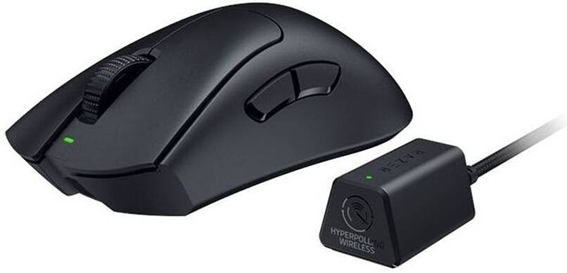 Razer Mouse DeathAdder V3 Pro and HyperPolling Wireless, USB-C/WL, black